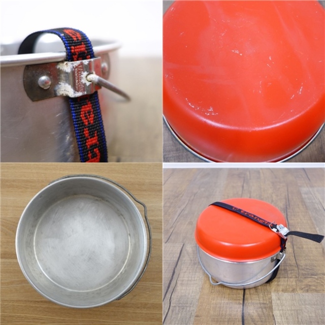 Snow Peak - 希少 トランギア trangia キャンピング セット ET 赤