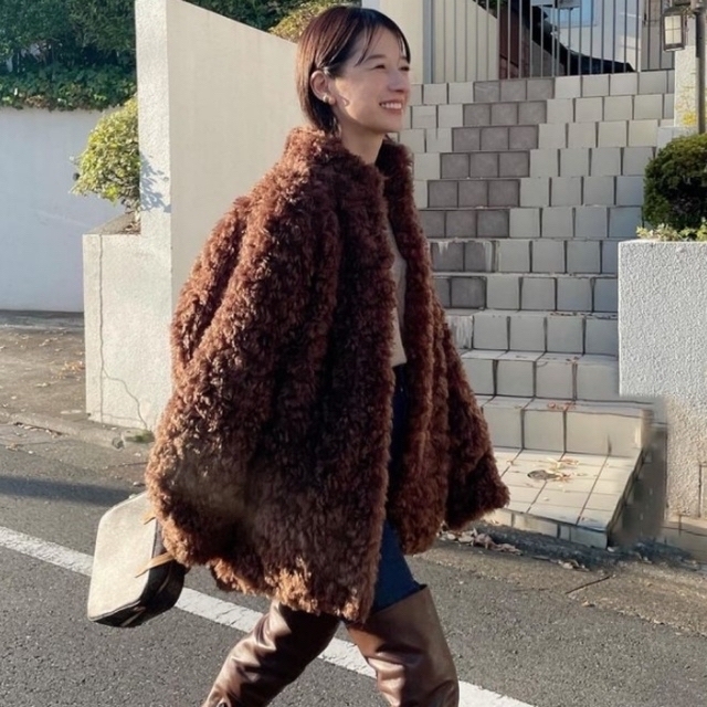 CLANE - 美品 CLANE CURL FUR SHORT COAT サイズ 1の通販 by カリンs