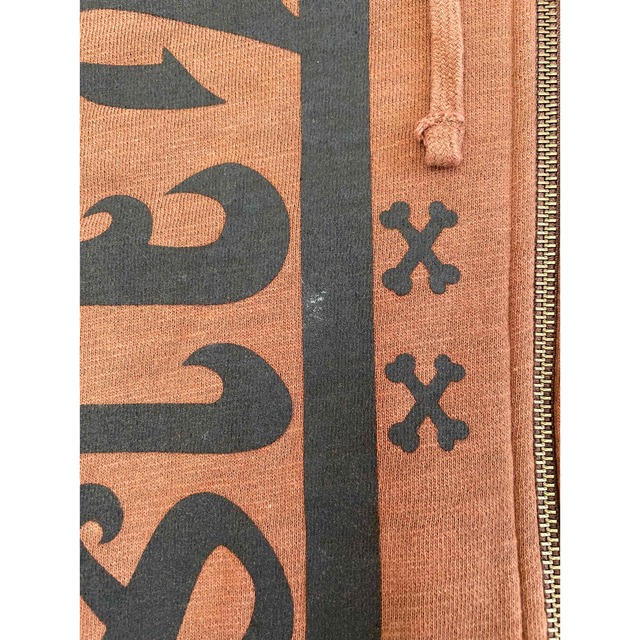 STUSSY - STUSSY ジップアップパーカー クラウン スネーク スカル キー