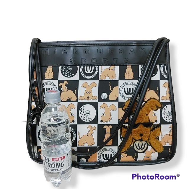 ミエコウエサコ ゴルフバッグ 総柄 ショルダーバッグ mu sportsの通販