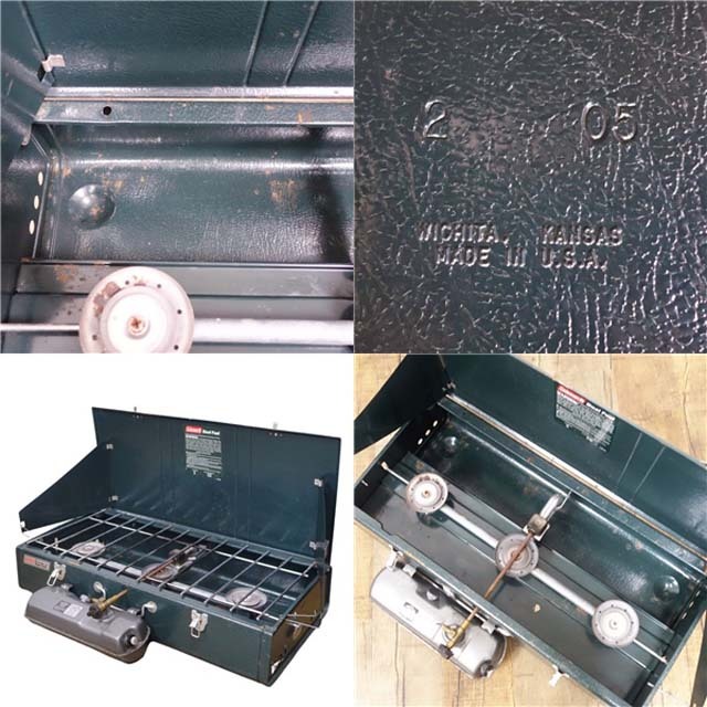 Coleman - 希少 コールマン Coleman THE POWERHOUSE 428 DUAL FUEL USA