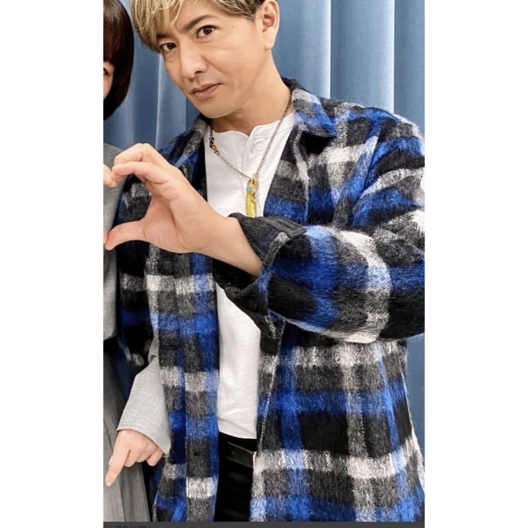 HIDE AND SEEK - 木村拓哉着用 HIDE AND SEEK Wool Shirt Jacketの通販