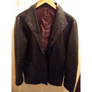 MEN'S TENORAS メンズM レザージャケット革ジャケットリザード