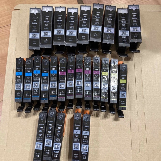 Canon - canon純正 空インクカートリッジ 27本の通販 by はちみつ's