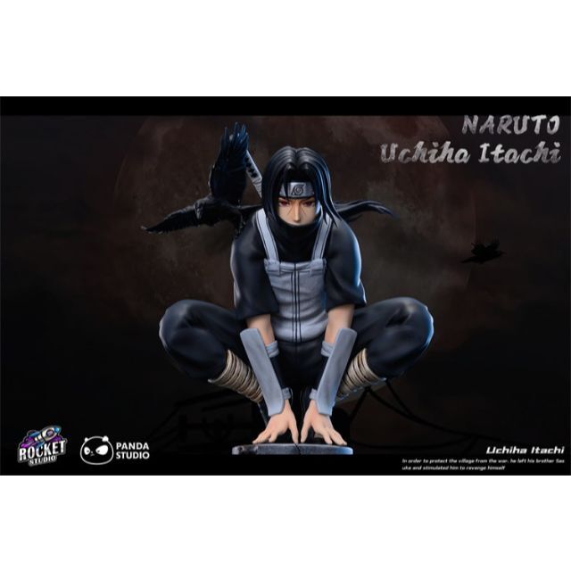 ナルト 暗部 うちはイタチ ガレージキット 1/8スケール フィギュアの