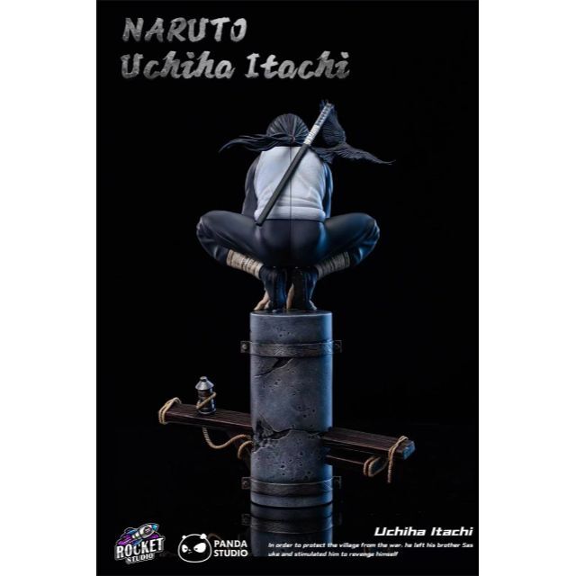 ナルト 暗部 うちはイタチ ガレージキット 1/8スケール フィギュアの