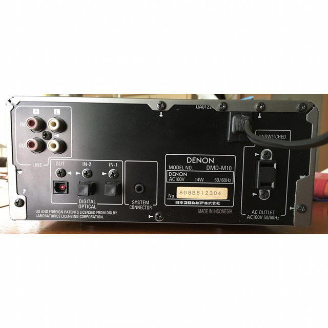 DENON - MDデッキ DENOM DMD-M10の通販 by イーサムン's shop｜デノン