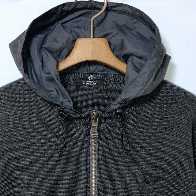 BURBERRY BLACK LABEL - コジコジ様専用！バーバリーニット×ナイロン