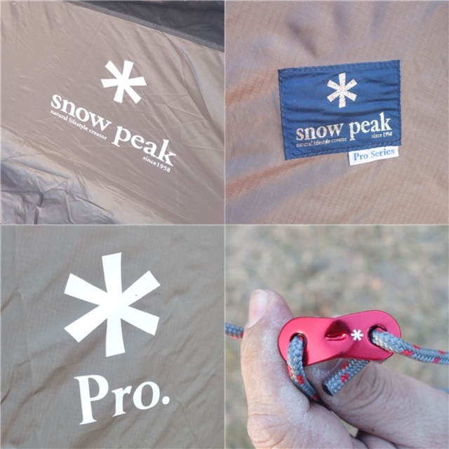 Snow Peak - スノーピーク snowpeak トルテュ Pro グランドシート