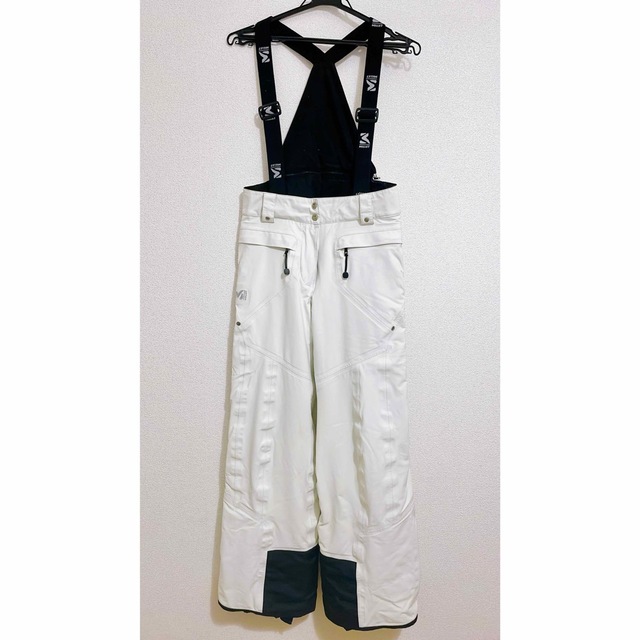 MILLET - MILLET ミレー ハードシェルパンツ 白 GORE-TEX 雪山登山