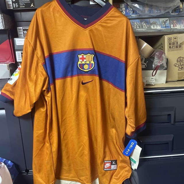 NIKE - ナイキ製FCバルセロナ98-99アウェイsize XL新品タグ付きの通販