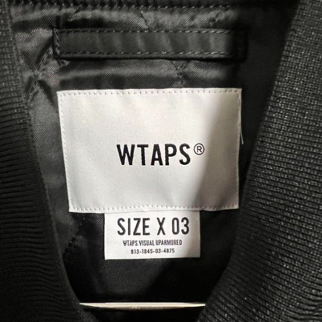 W)taps - タグ付き！ Wtaps ZORN着用 サイズ03 ブラック スタジャン