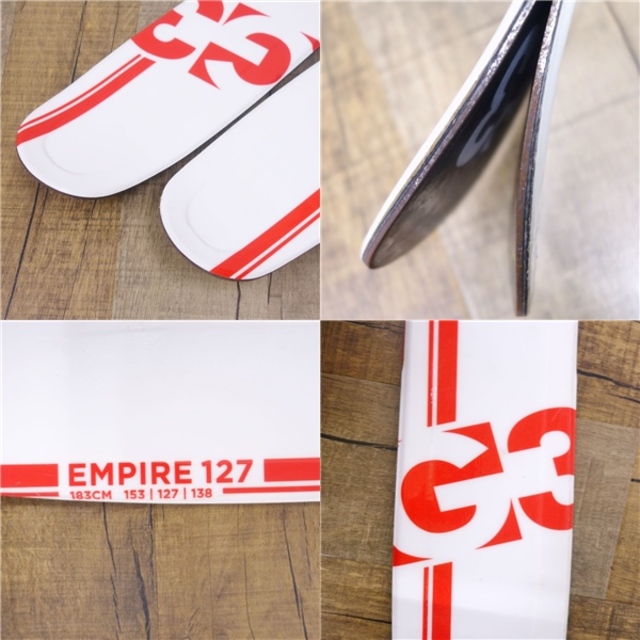 ジースリー G3 テレマーク スキー EMPIRE 127 183cm ビンディング G3