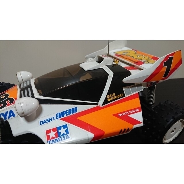 希少/動作品】ダッシュ1号 エンペラー ラジコン タミヤ 1/14 QD RCの