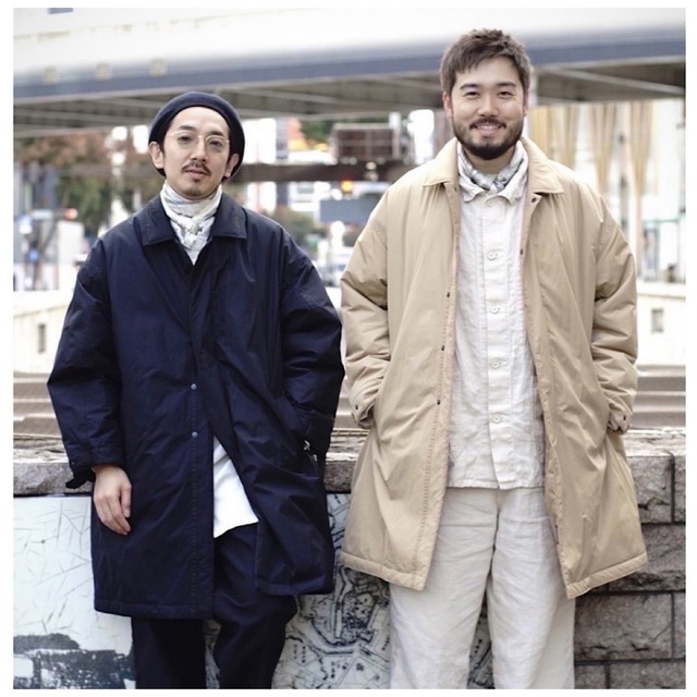 PORTER CLASSIC - porter classic SHEEN NYLON バルカラーコートの通販