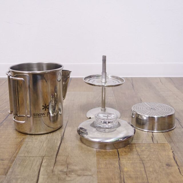 Snow Peak - 廃番 スノーピーク snowpeak ステンレスパーコレーター6
