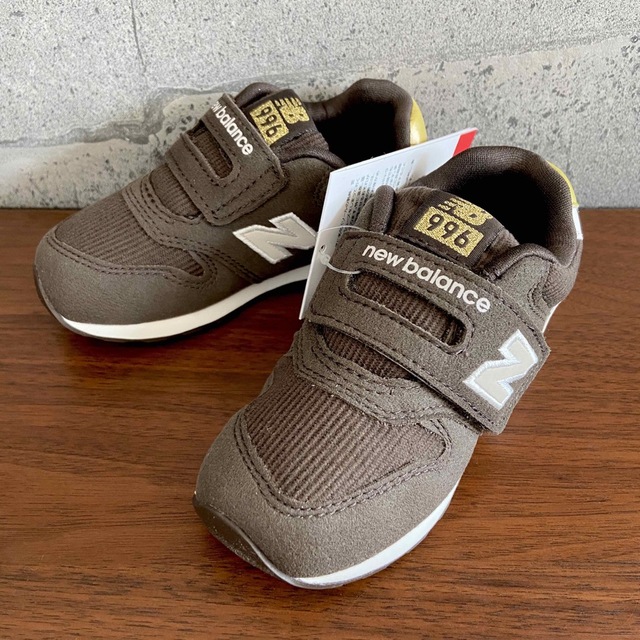 New Balance - 【新品】15.5センチ ブラウン ニューバランス