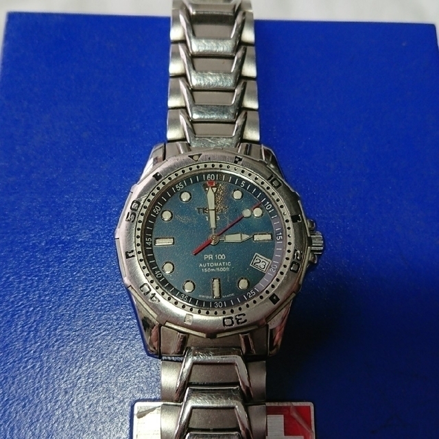 TISSOT - TISSOT【ティソ】1853自動巻きメンズ腕時計(PR100)ジャンク品