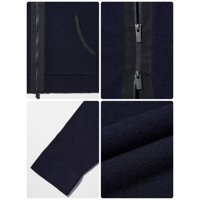 UNIQLO - 新品 ユニクロ ジルサンダー +J カシミヤブレンドパーカ ジル