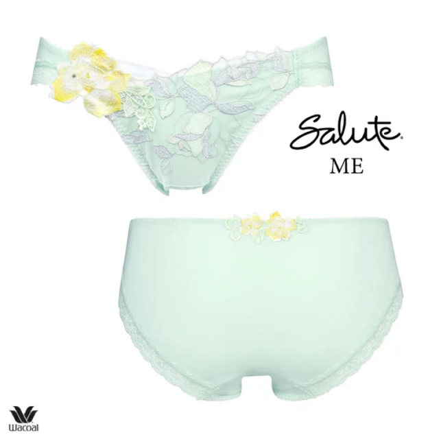 Wacoal - サルート56グループPアップブラソングセット(メロン)の通販