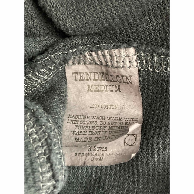 TENDERLOIN - 22SS テンダーロイン MOSS STITCH ZIP ジップ ジャケット