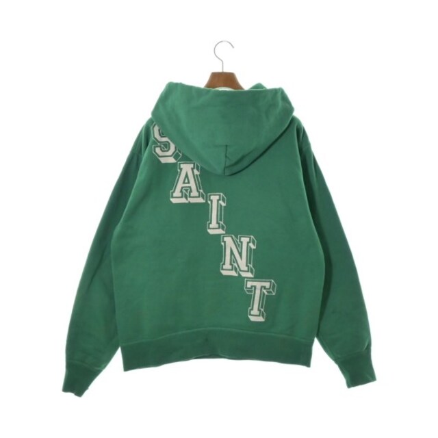 SAINT MICHAEL セントマイケル パーカー M 緑 【古着】【中古】の通販