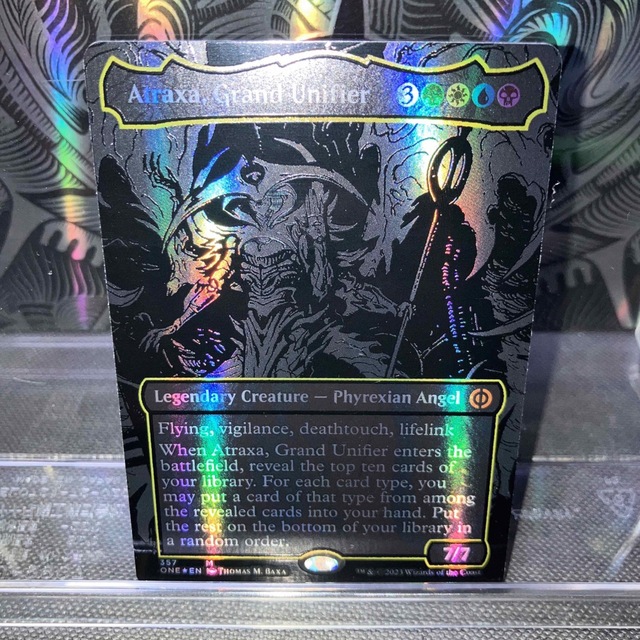 MTG 偉大なる統一者、アトラクサ 英語版 4枚組 拡張 ONE BF版 MTG 偉大