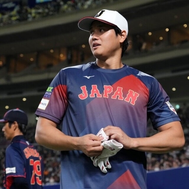 侍JAPAN 大谷翔平 WBC ユニフォーム ビジター Mサイズ 侍JAPAN 大谷