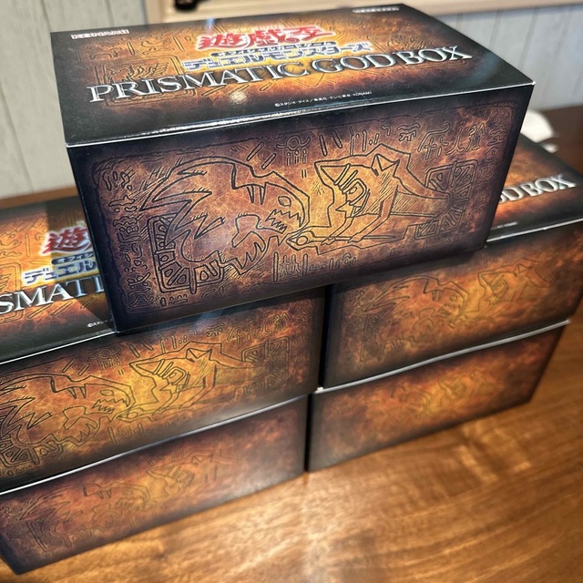 遊戯王 プリズマティックゴッドボックス 5個セット 遊戯王OCGデュエル