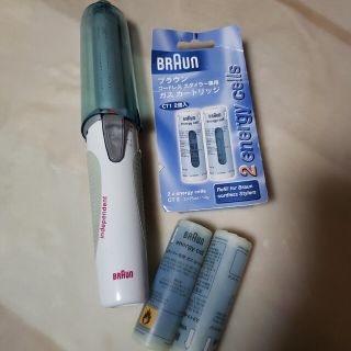 BRAUN - ブラウンコードレスヘアアイロン ガスコテ カートリッジ付専用