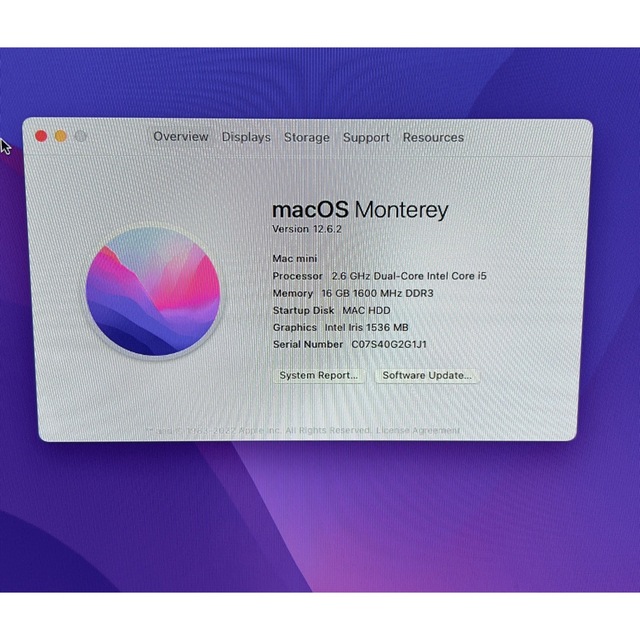 Mac (Apple) - Mac mini i5 16GB 128GB SSD 1TB HHD 2014 の通販 by CO