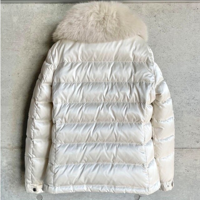 PRADA - PRADA ダウン リアルフォックスファー 42 ホワイトの通販 by