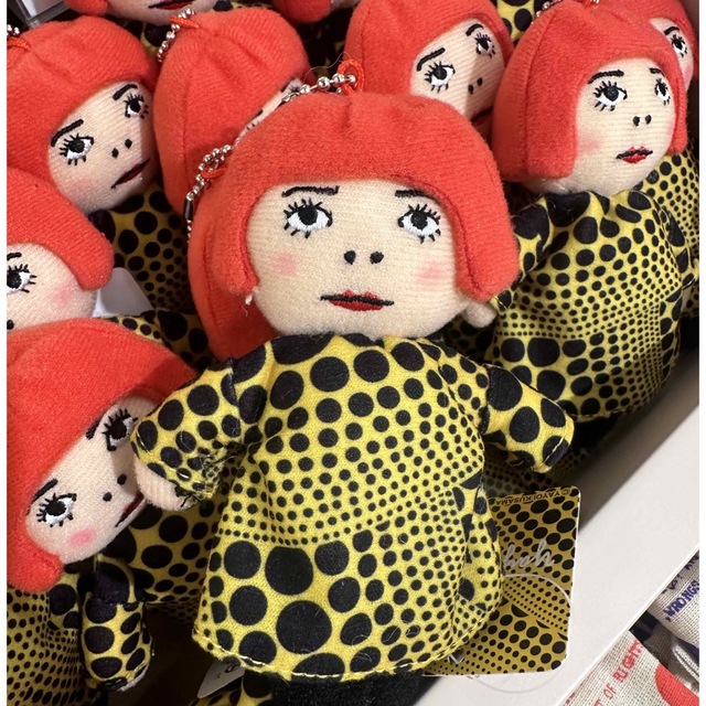 レア YAYOIちゃん vol3 草間彌生 ぬいぐるみ キーホルダーの通販 by