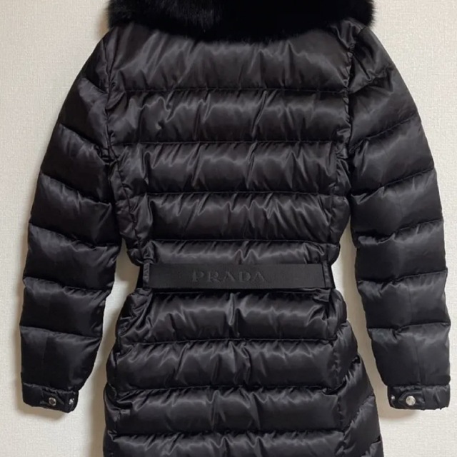 PRADA - 正規品 PRADA プラダ ダウンコート ロング フォックスファーの