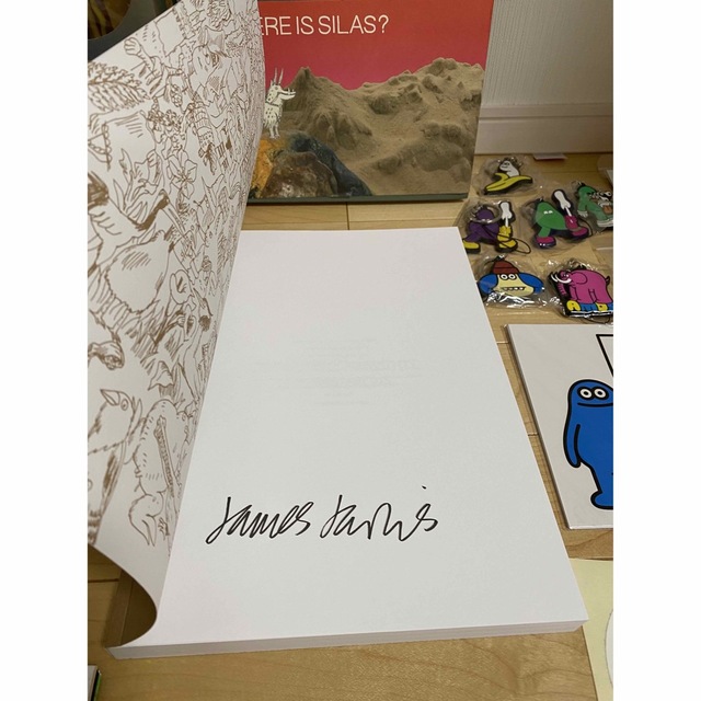 SILAS - James Jarvisフィギュア アートブックサイン入りsilasポスター