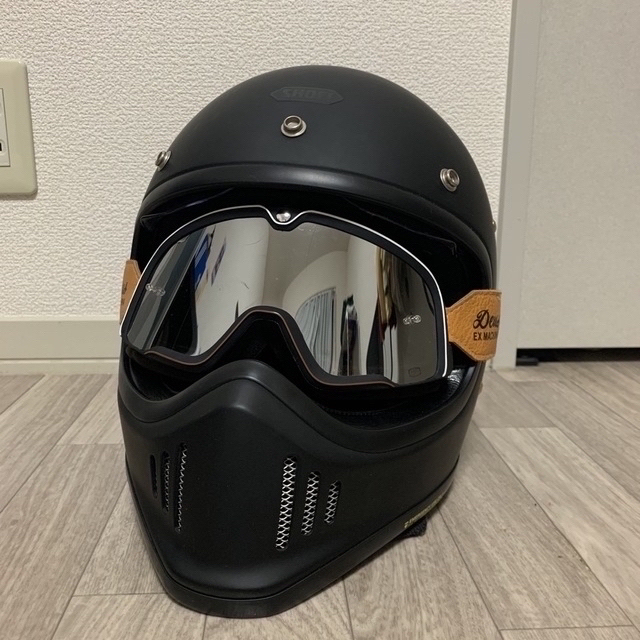 SHOEI EX-ZERO マットブラック Lサイズ SENA20S付き SHOEI EXZERO