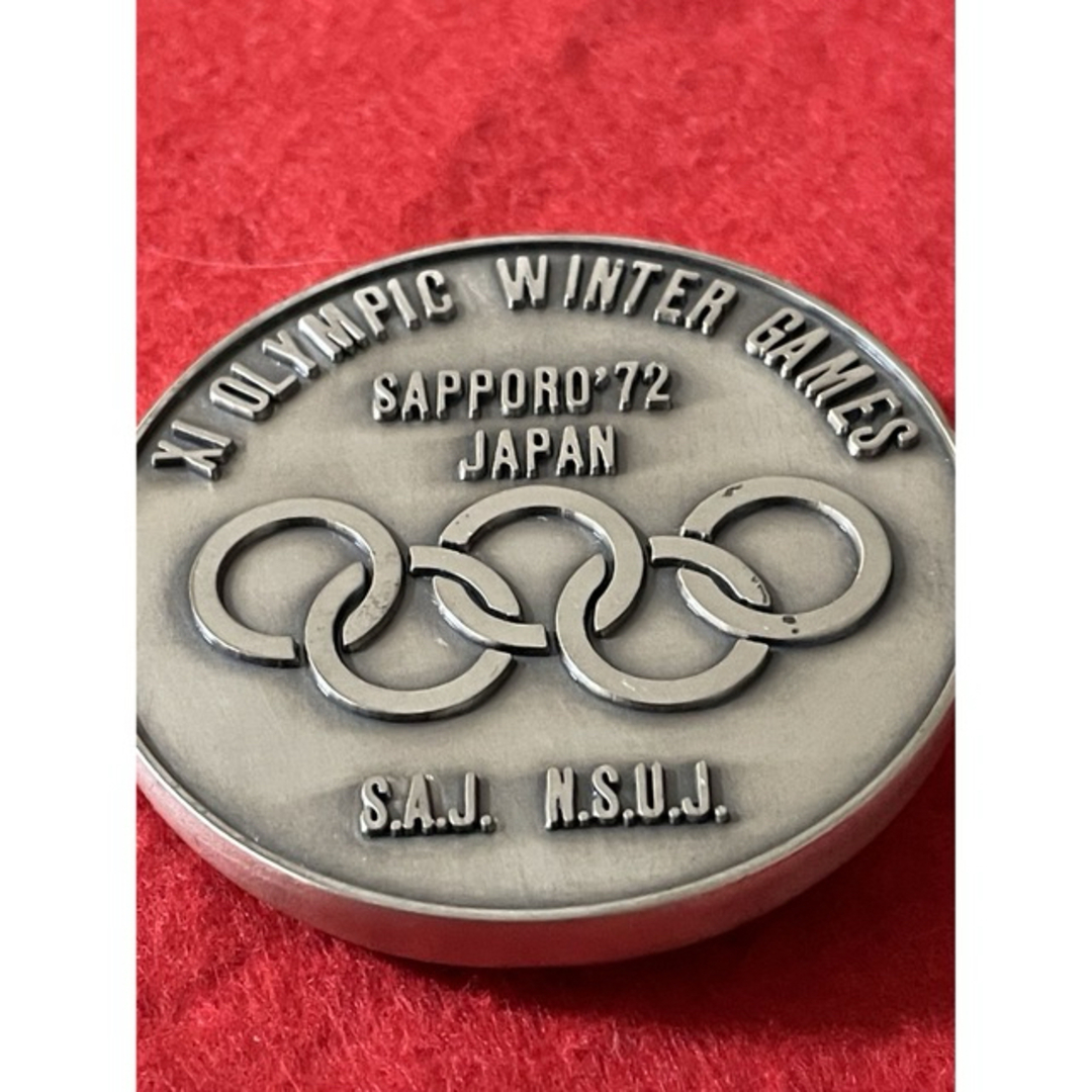 岡本太郎デザイン1972札幌オリンピック記念メダルの通販 by ハラヒコ