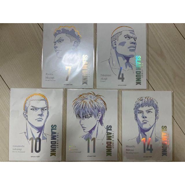 日本未発売＊韓国限定】公式 スラムダンク ホログラムポストカード 5枚