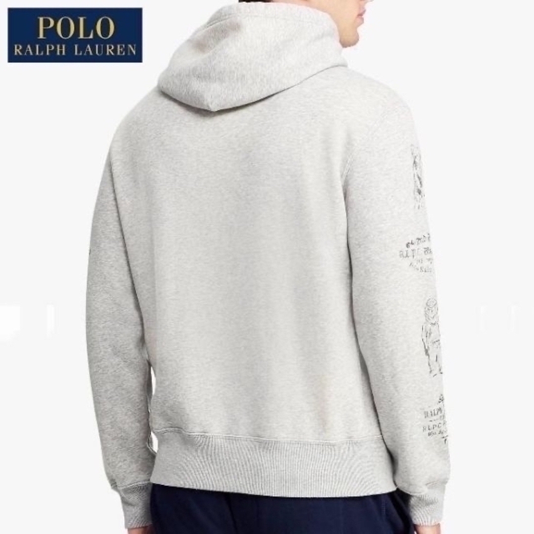 POLO RALPH LAUREN - 美品 希少 M スケッチ ポロベア スウェット
