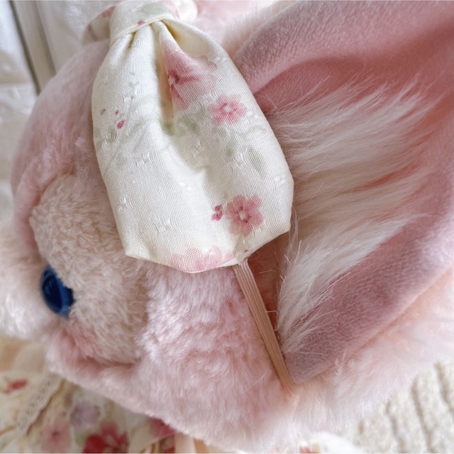 ♡リーナベル♡ コスチューム ぬいぐるみ ピンクのお花柄ドレス