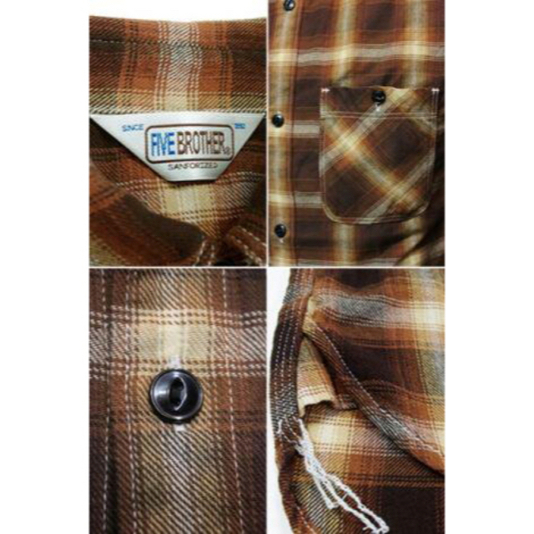 FIVE BROTHER - 美品 HERO2 木村拓哉着用 ファイブブラザーチェック