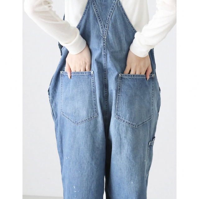 chimala - 早い者勝ち🖤 chimala 8OZ デニムオーバーオール チマラの