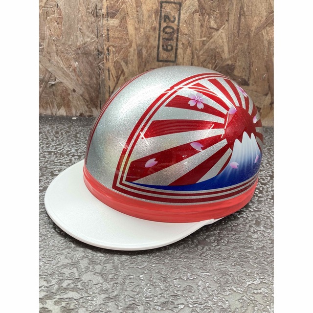 紅白 富士日章 桜 ラメ仕上げ コルク半 ゴールドラメ 富士日章 コルク