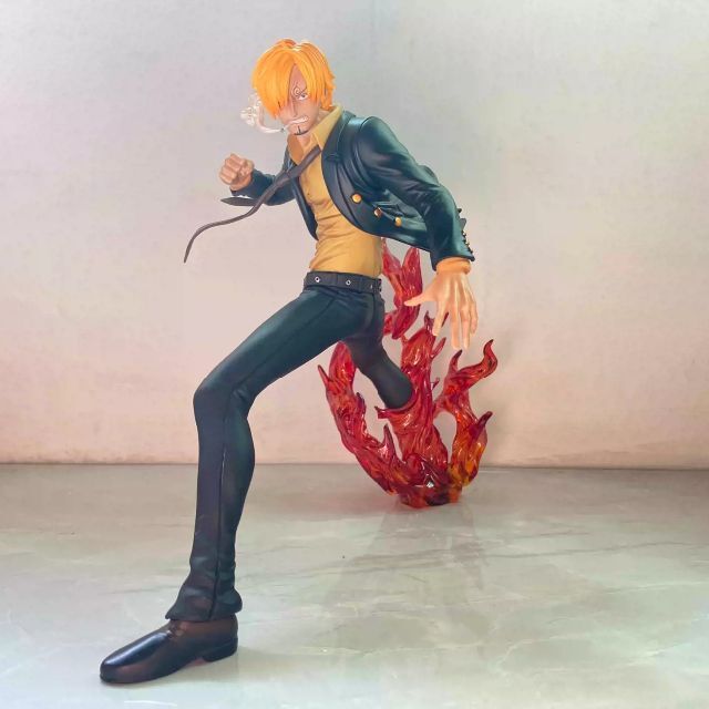 ワンピース サンジ 悪魔風脚 ガレージキット フィギュア POPサイズの