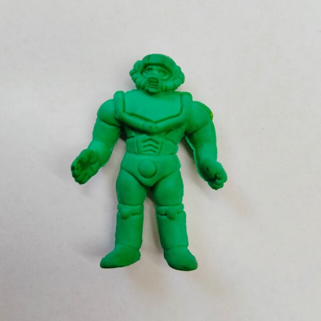 当時物☆激レア☆コンバットマン（緑）(キン肉マン)昭和のキン消しの