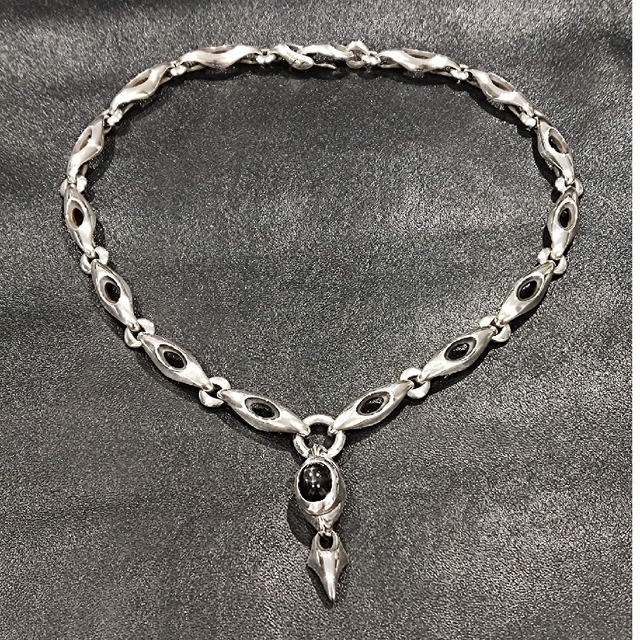 Freestyle - FREE STYLE オーバルリンク ブラックスター シルバー