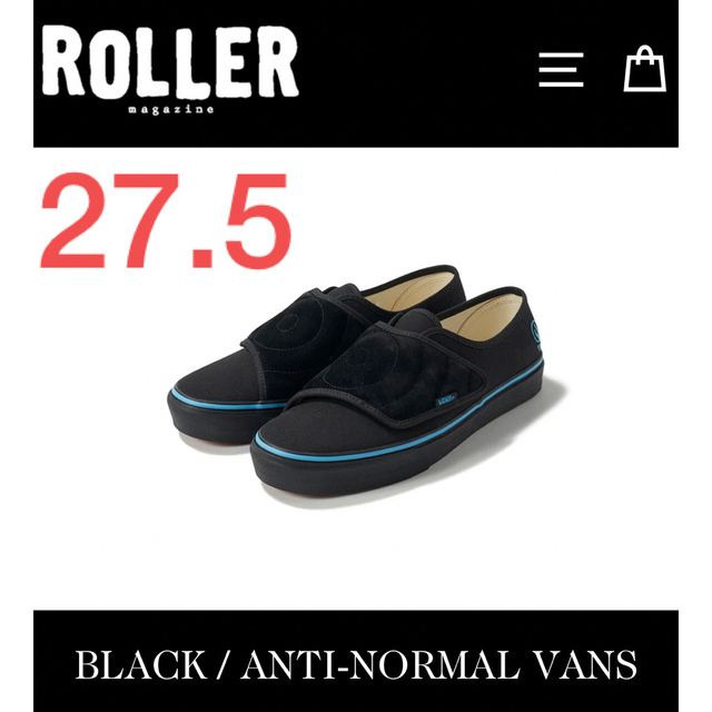 AUTHENTIC（VANS） - Roller Magazine × Vans 長瀬智也 ANTI-NORMALの