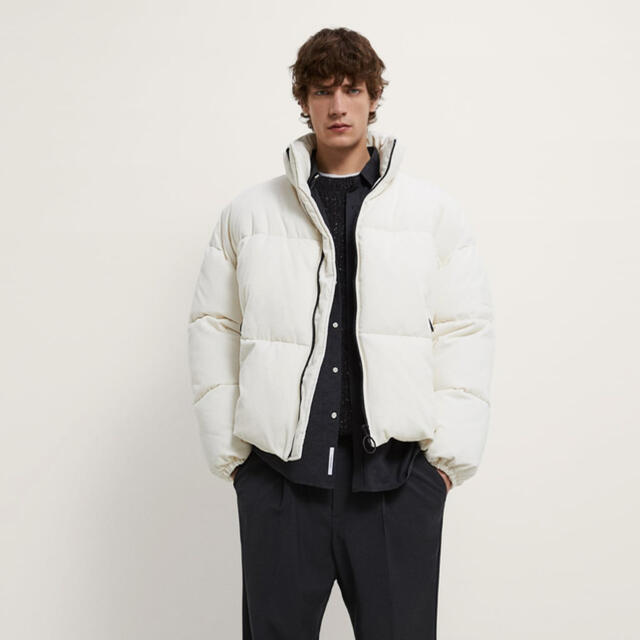 ZARA - ZARA メンズ コーデュロイパフジャケットの通販 by いそじん's