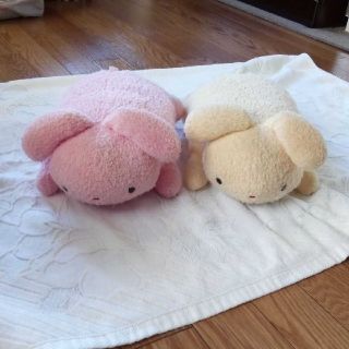 フリッカ ましゅまろぴろー うさぎ 2体セットの通販 by さらわん商店