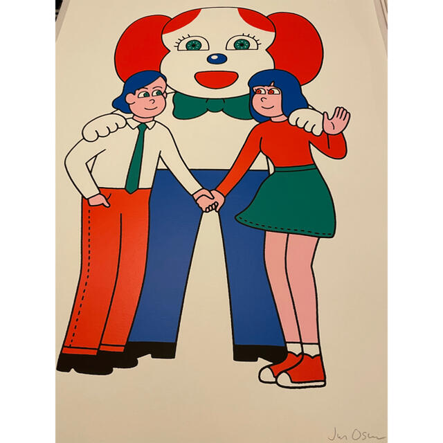 jun oson Share Land シルクスクリーン ed50 ジュンオソンの通販 by